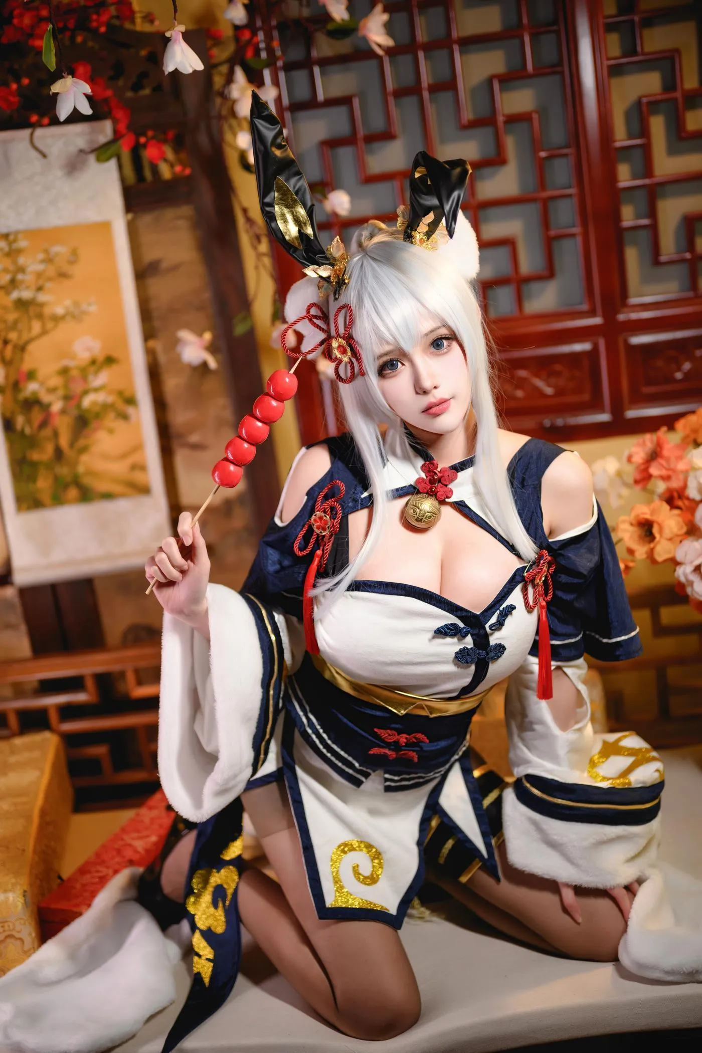 凛子酱 – NO.13 旗袍兔兔 [21P]插图2